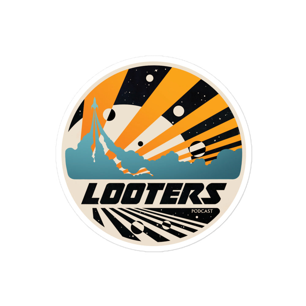 Looters Original 4" Bubble-free Sticker